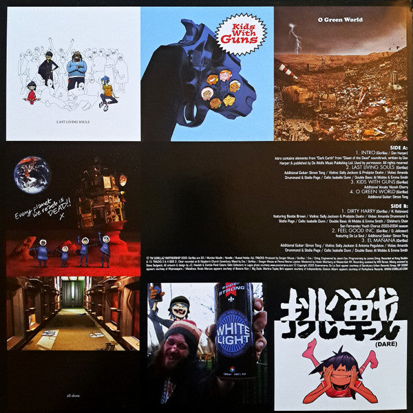 Gorillaz : Demon Days (2xLP, Album, RE, RP, Gat)