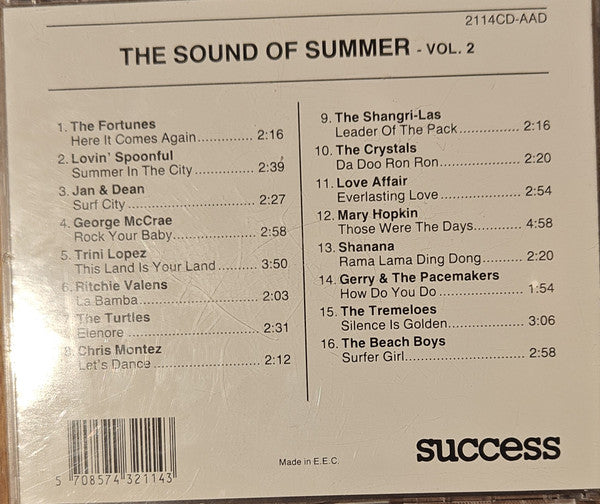Various : The Sound Of Summer - Vol. 2 (CD, Comp)