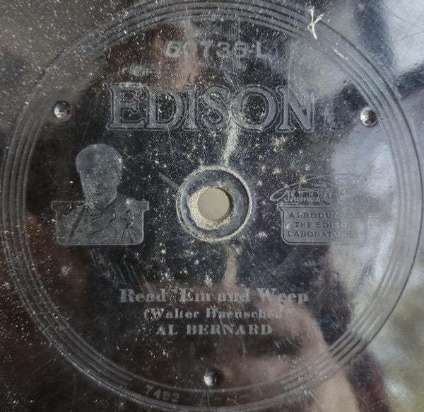 Al Bernard : Satisfied (Edison Disc)