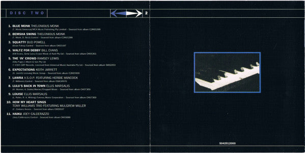 Various : Jazz Legends - Piano (2xCD, Comp)