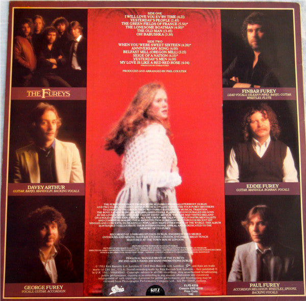 The Fureys : When You Were Sweet Sixteen (LP, Album)