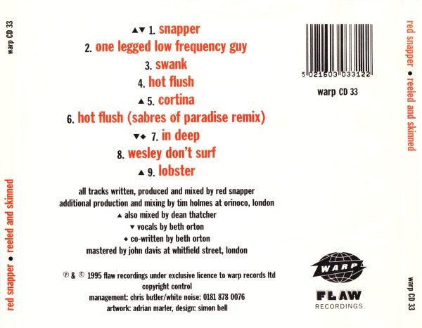 Red Snapper : Reeled And Skinned (CD, Comp)