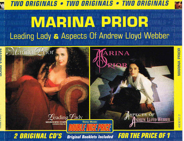 Marina Prior : Leading Lady  & Aspects Of Andrew Lloyd Webber (2xCD, Comp)