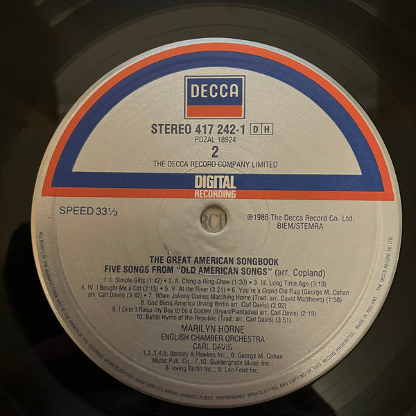 Marilyn Horne, English Chamber Orchestra : Beautiful Dreamer (LP, Comp)