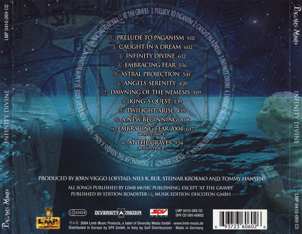 Pagan's Mind : Infinity Divine (CD, Album)