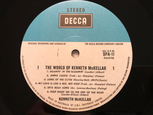 Kenneth McKellar : The World Of Kenneth McKellar (LP, Comp)