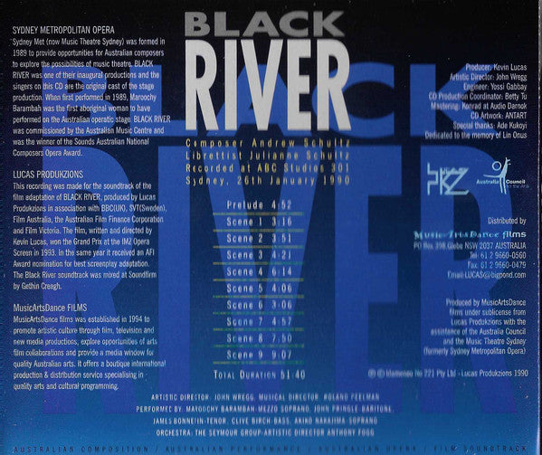 Maroochy Barambah, John Pringle, James Bonnefin, Clive Birch, Akiko Nakajima (2), The Seymour Group, Andrew Schulz (2) : Black River (CD, Album)