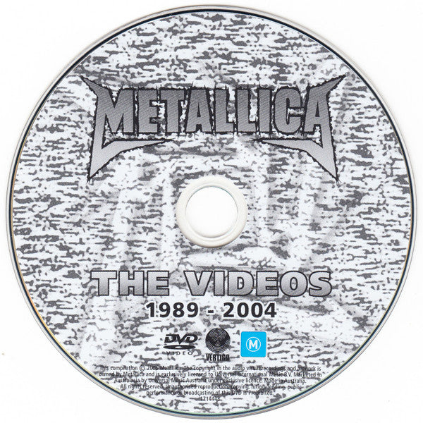 Metallica : The Videos 1989 - 2004 (DVD-V, Comp, Multichannel, PAL, Tec)