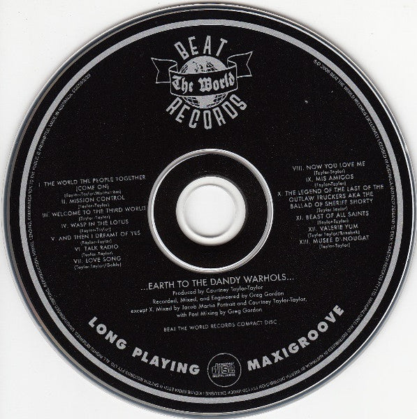 The Dandy Warhols : ...Earth To The Dandy Warhols... (CD, Album)