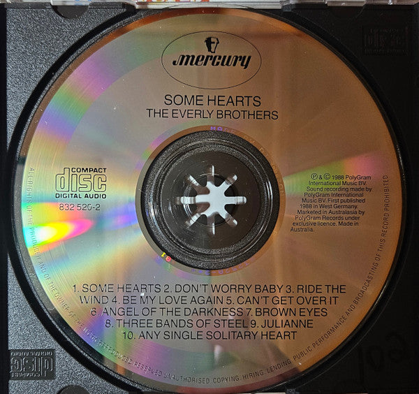 Everly Brothers : Some Hearts... (CD, Album)