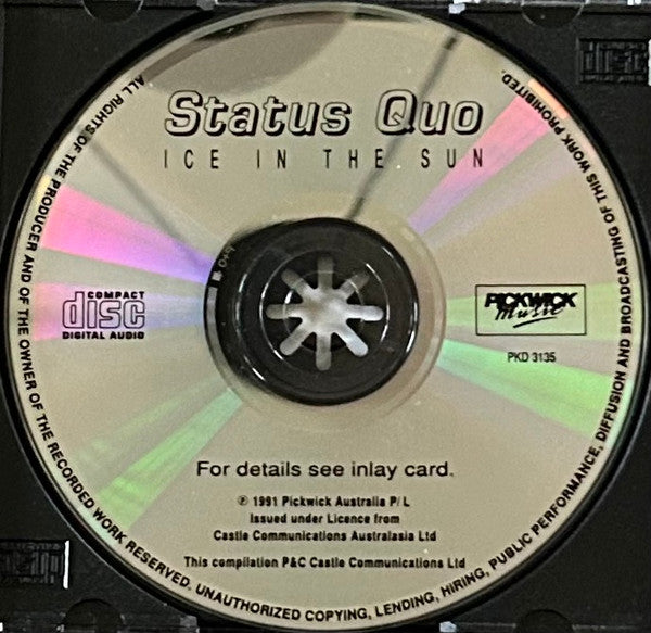 Status Quo : Ice In The Sun (CD, Comp)