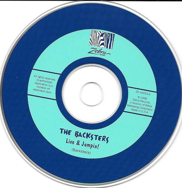 The Backsters : Live & Jumpin! (CD, Album)