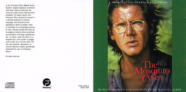 Maurice Jarre : The Mosquito Coast (Original Soundtrack Recording) (CD, Album)