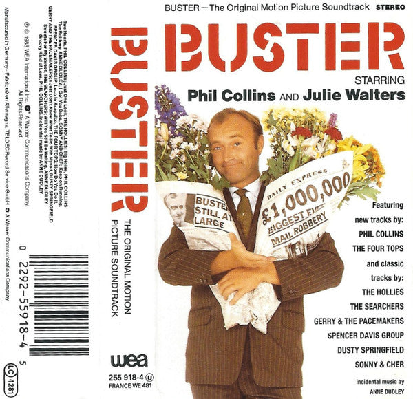 Various : Buster (Original Motion Picture Soundtrack) (Cass, Comp)