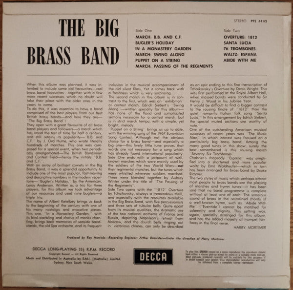 The Big Brass Band : The Big Brass Band (LP, Album)