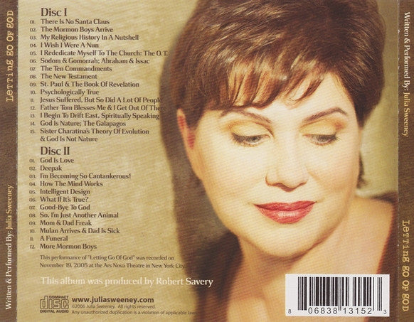 Julia Sweeney : Letting Go Of God (2xCD, Album)
