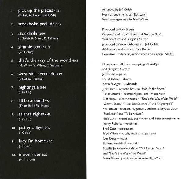 Avenue Blue Featuring Jeff Golub : Avenue Blue Featuring Jeff Golub (CD, Album)