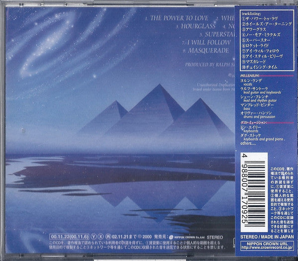 Millenium (4) : Hourglass (CD, Album)
