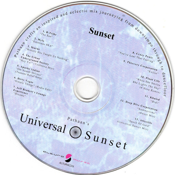 Pathaan : Universal Sunset (2xCD, Album, Mixed)