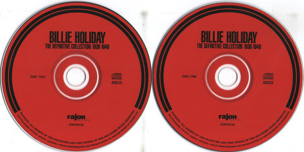 Billie Holiday : The Definitive Collection 1939-1948 (2xCD, Comp)