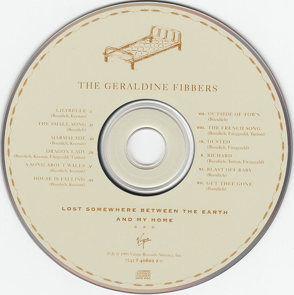 The Geraldine Fibbers : Lost Somewhere Between The Earth And My Home (CD, Album)