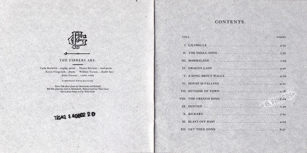 The Geraldine Fibbers : Lost Somewhere Between The Earth And My Home (CD, Album)