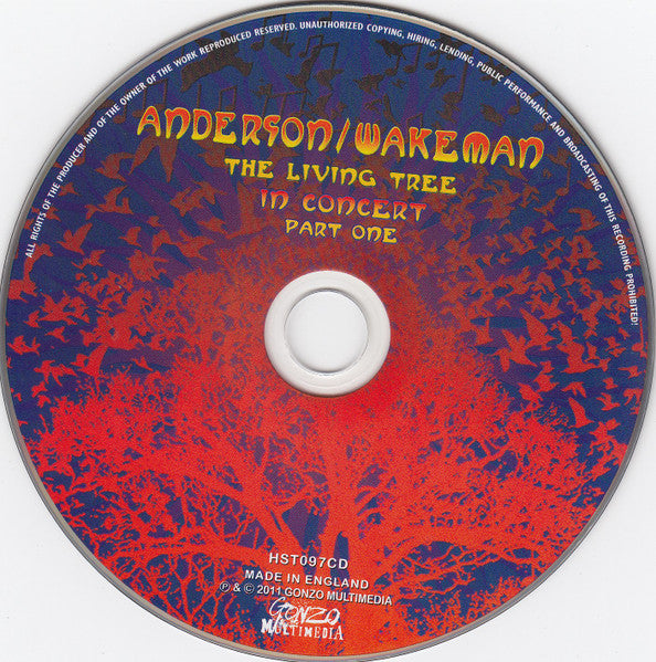 Anderson* / Wakeman* : The Living Tree In Concert Part One (CD, Album)