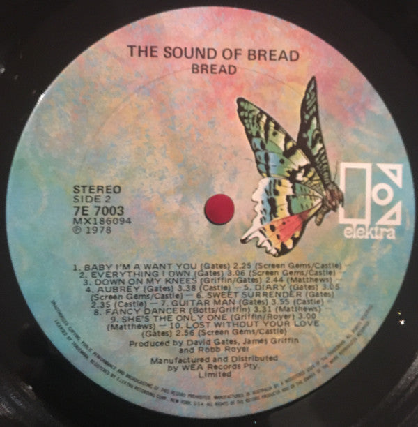 Bread : The Sound Of Bread - Their 20 Finest Songs (LP, Comp, RP)