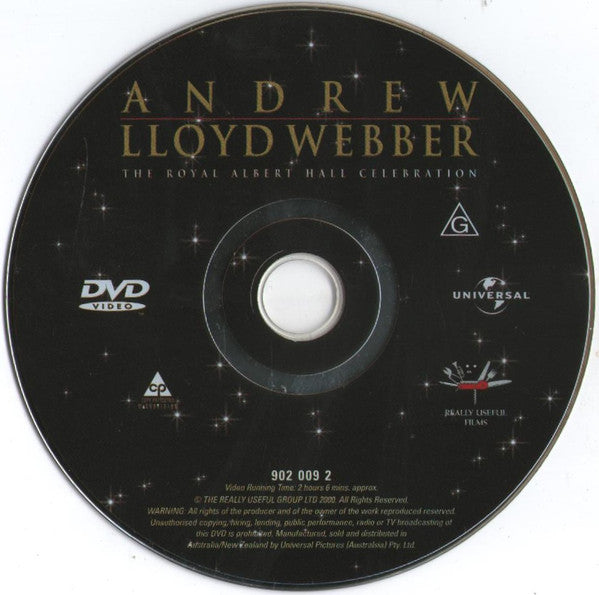Andrew Lloyd Webber : The Royal Albert Hall Celebration (DVD-V, RE, Multichannel, PAL)