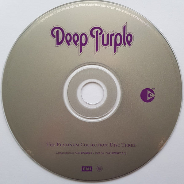 Deep Purple : The Platinum Collection (3xCD, Album, Comp, 3CD)