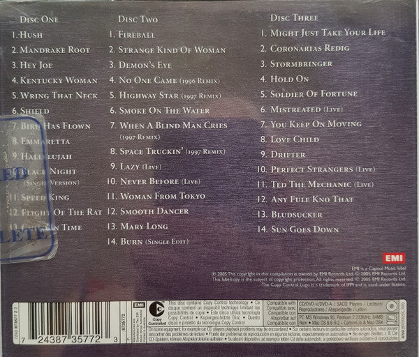 Deep Purple : The Platinum Collection (3xCD, Album, Comp, 3CD)