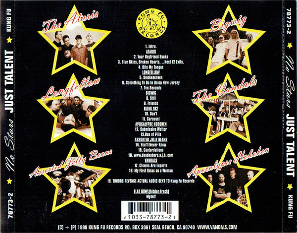 Various : No Stars Just Talent (CD, Smplr)