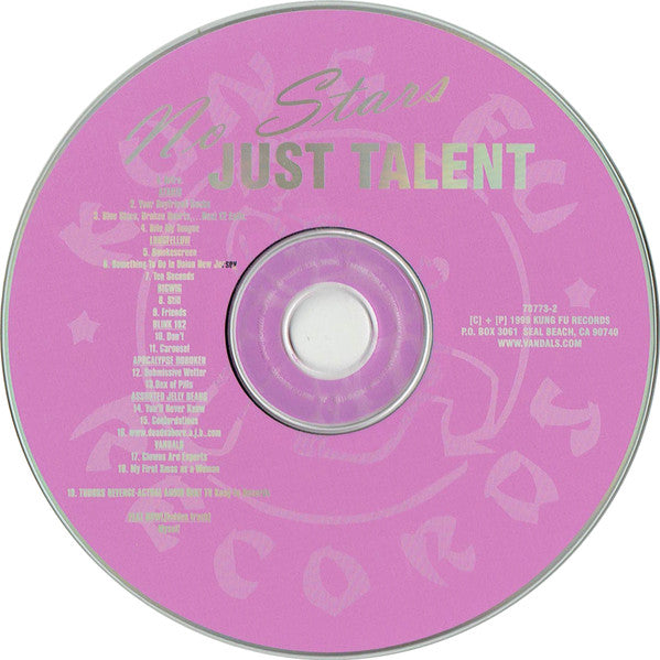 Various : No Stars Just Talent (CD, Smplr)