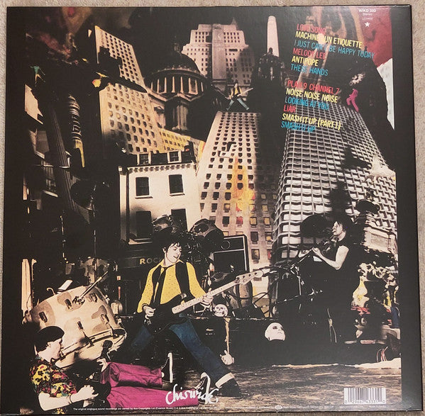 The Damned : Machine Gun Etiquette (LP, Album, RE)