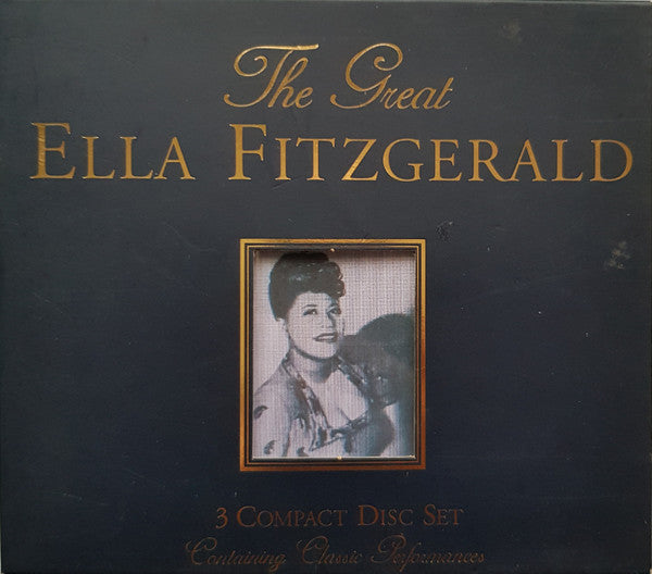 Ella Fitzgerald : The Great Ella Fitzgerald (3xCD, Comp, 3CD)