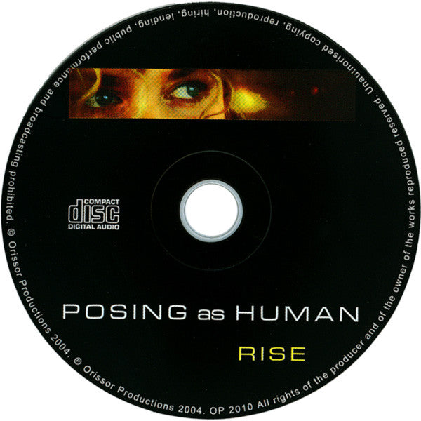 Rise (17) : Posing As Human (CD, Album, Enh)
