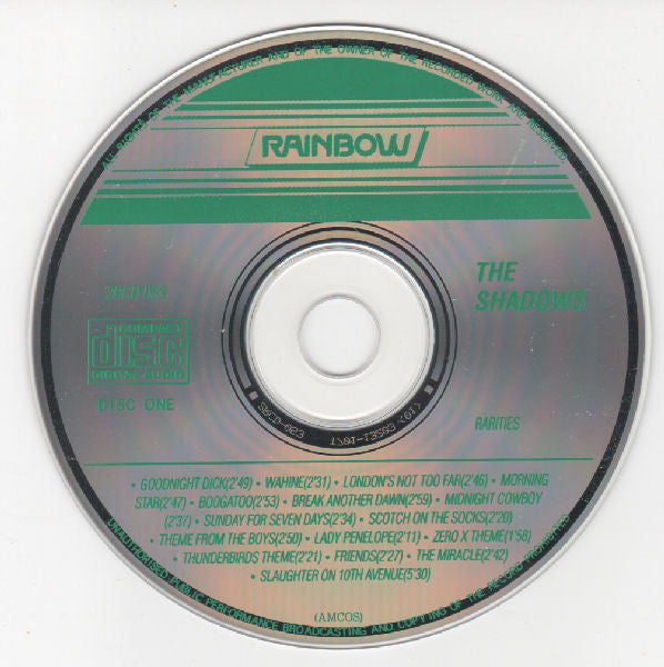 The Shadows : Rarities (2xCD, Comp)