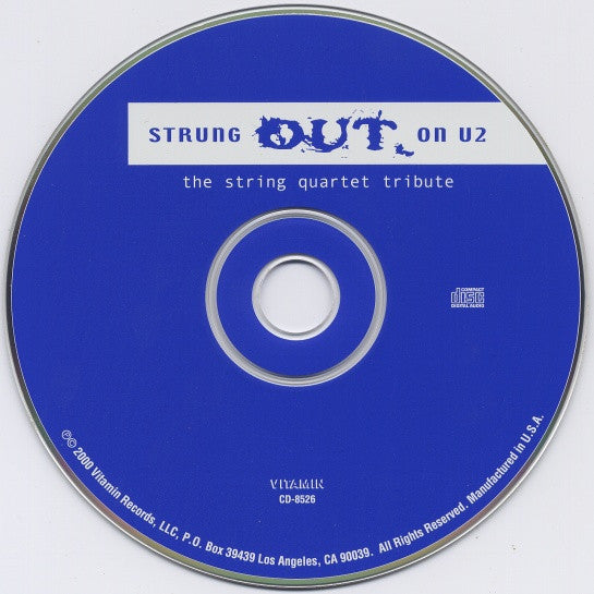 Various : Strung Out On U2 / The String Quartet Tribute (CD, Album)