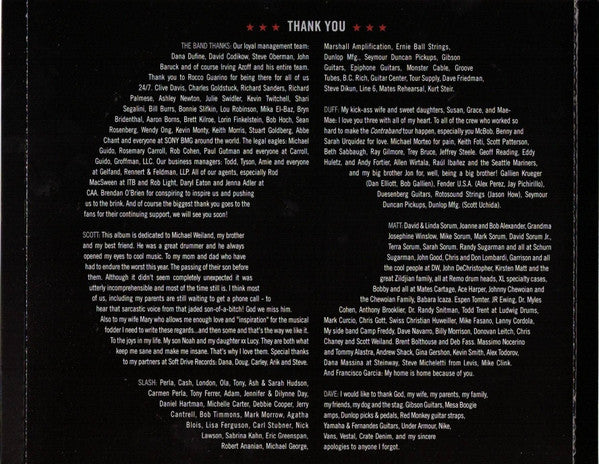 Velvet Revolver : Libertad (CD, Album, Enh)