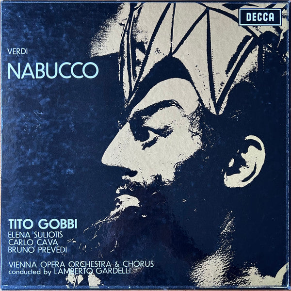Giuseppe Verdi : Nabucco (3xLP, RP + Box)
