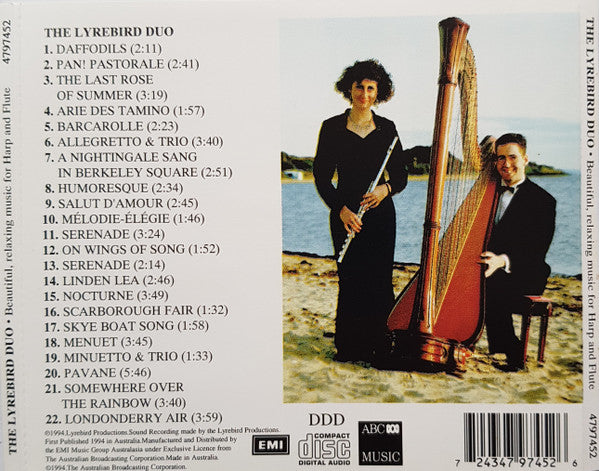 Ann Cecil, David Cundy : The Lyrebird Duo (CD, Album)