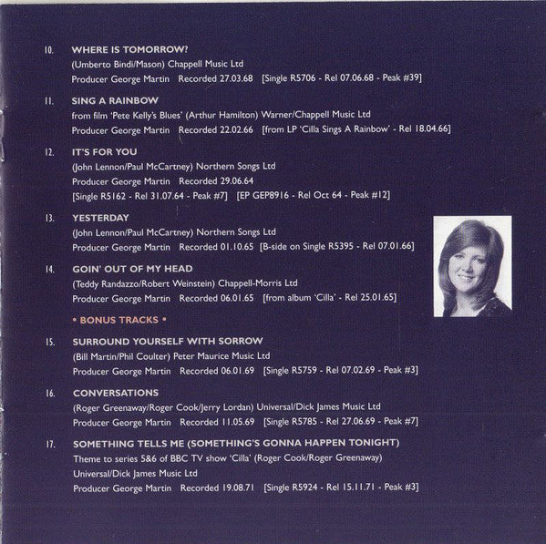 Cilla Black : The Best Of Cilla Black (CD, Comp, RE, RM, S/Edition)