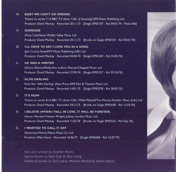 Cilla Black : The Best Of Cilla Black (CD, Comp, RE, RM, S/Edition)