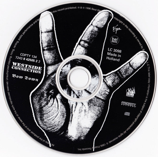 Westside Connection : Bow Down (CD, Album)