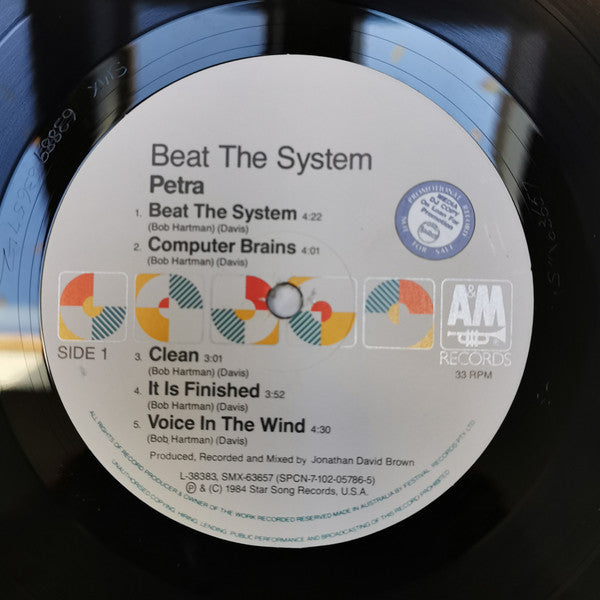 Petra (9) : Beat The System (LP, Album, RE)