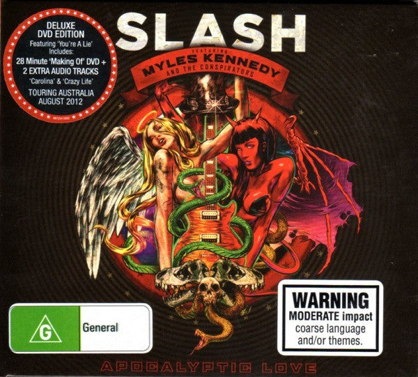 Slash (3) Featuring Myles Kennedy And The Conspirators : Apocalyptic Love (Dlx + CD, Album + DVD)