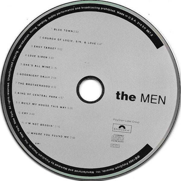 The Men (3) : The Men (CD, Album)