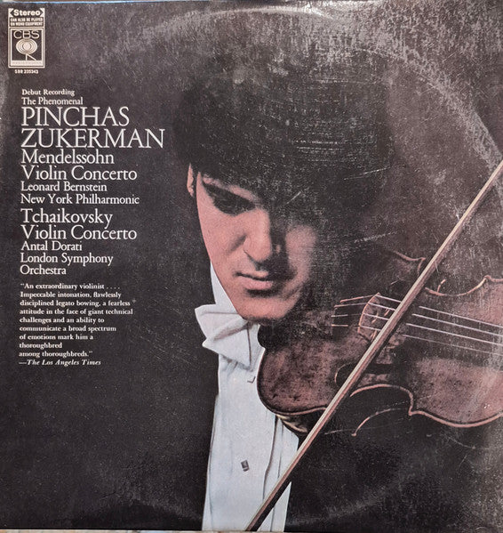 Pinchas Zukerman - Mendelssohn*, Tchaikovsky* : Violin Concertos (LP)
