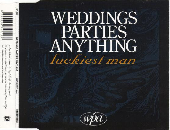 Weddings, Parties, Anything : Luckiest Man (CD, EP)