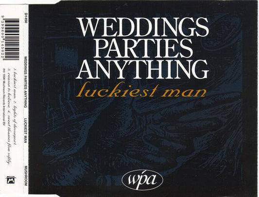 Weddings, Parties, Anything : Luckiest Man (CD, EP)